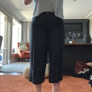 LOFT Black Linen Pants (GREAT CONDITION)